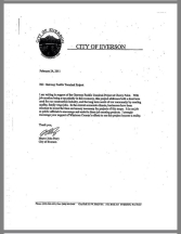 everson mayor letter of gpt support