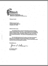 Nooksack mayor letter of gpt support