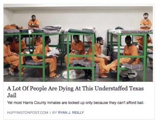 people dying in jail huffington