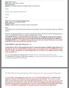 July 28, 2016 email from Whatcom County PDS Assistant Director Mark Personius to Sandy Robson answering a series of questions she asked about the GPT EIS preparation contract extension